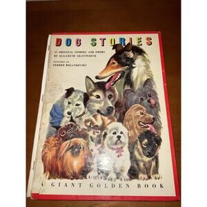 Dog Stories &Poems by Elizabeth Coatsworth,A Giant Golden Book,Simon&Schuster